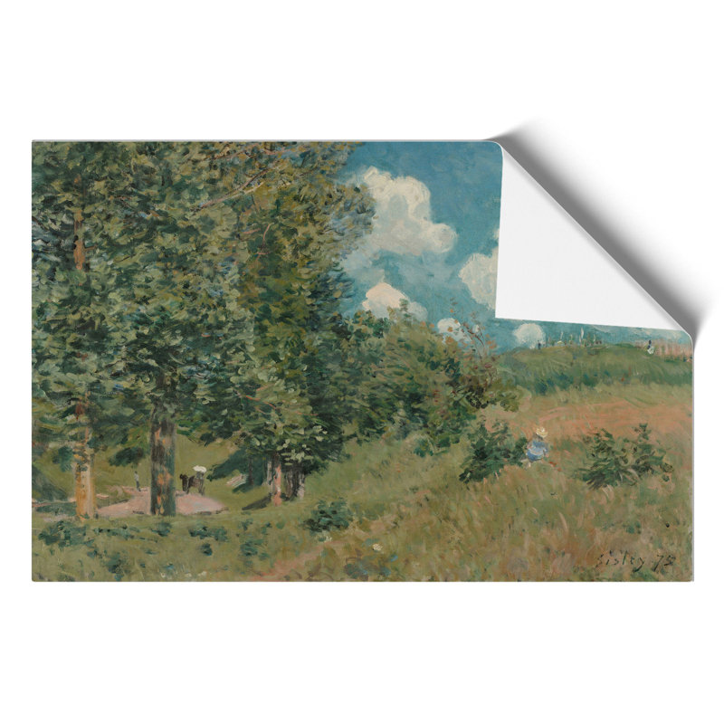 Versailles Route by Alfred Sisley - Frameless Print, 30cm H x 42cm W x 0.1cm D