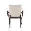 Fauteuil Arcata blanc crème