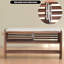 Banc rembourré gris-1679547700