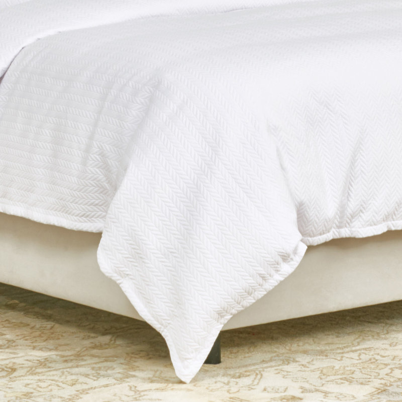 Housse de couette en coton Arwen Dove, Housse de couette pour très grand lit