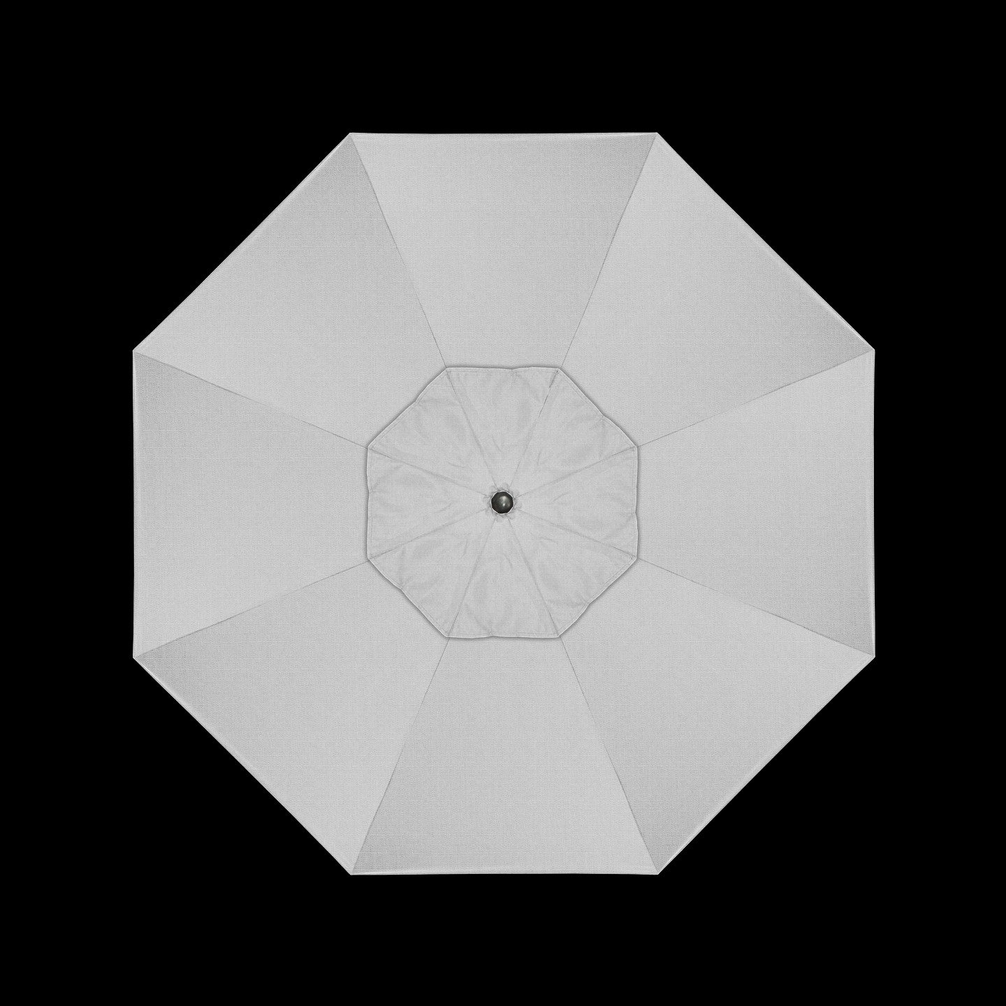 9' Market Sunbrella Umbrella, Canvas Granite Sunbrella® Canvas