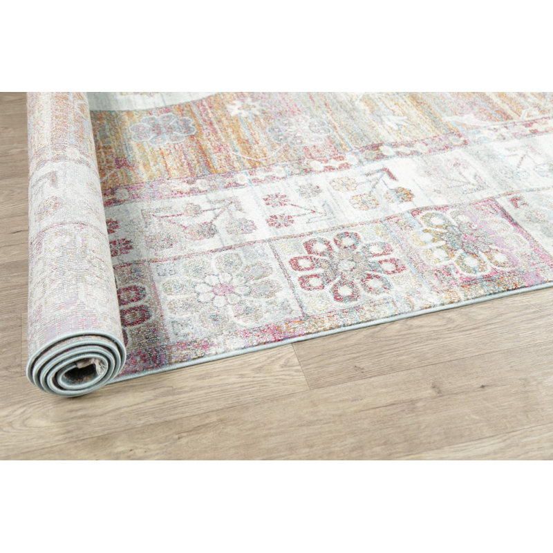 Coshkib Geometric Indoor Rug, Runner 3' x 12'