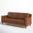Ferranti 78" Vegan Leather Sofa