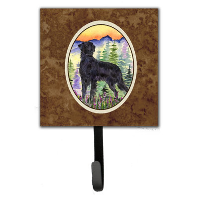 Crochet mural à plan de récupération revêtu