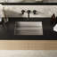 Lavabo de salle de bain sous-comptoir en acier inoxydable brossé 20 x 14 po Ruvati-101340841