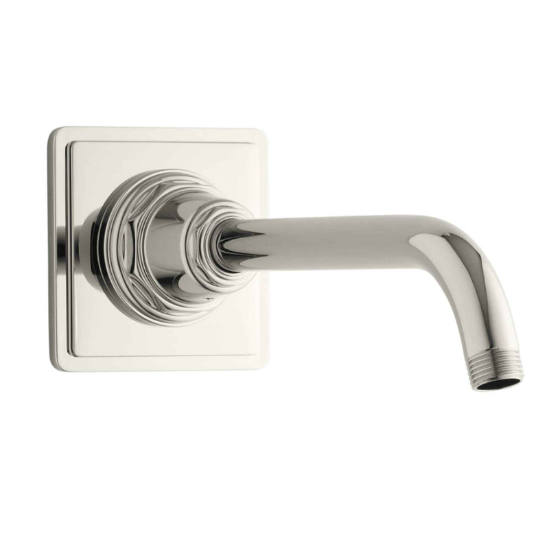 Pinstripe® Showerarm and Flange, Vibrant Polished Nickel