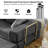 Hartwig Boneless 108" Oversized Modular Sleeper Sectional Compression Sofa Bed with Reversible Chaise, No-Assembly Floor Couch-1409768161
