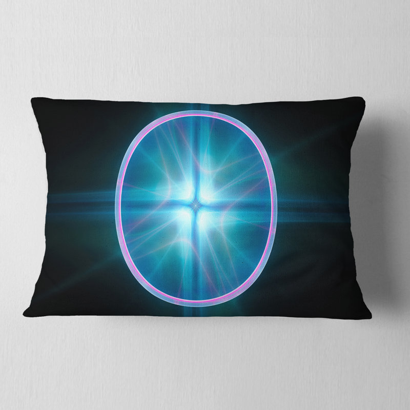 Coussin lombaire abstrait