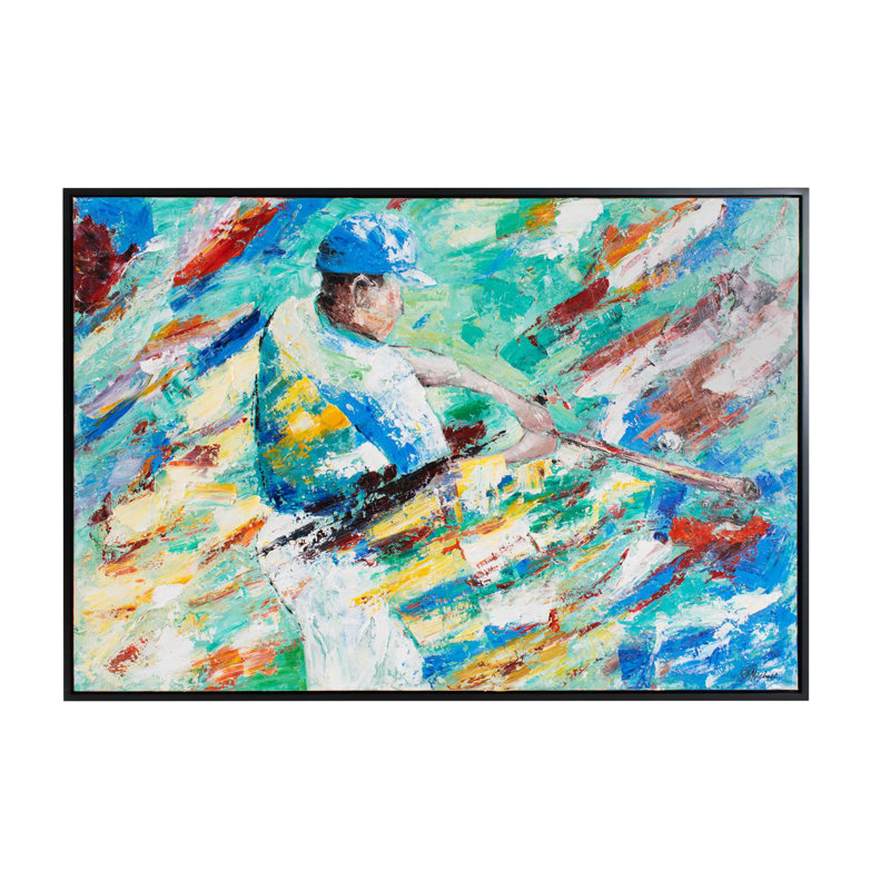 Home Run Swing Wall Art