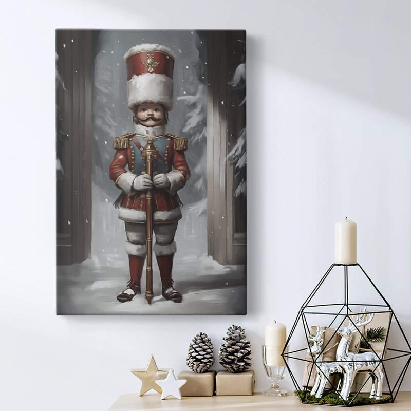 Art des Fêtes de Noël - Toile tendue avec châssis - Série 2-CCxxvii, H 24 po x l 16 po
