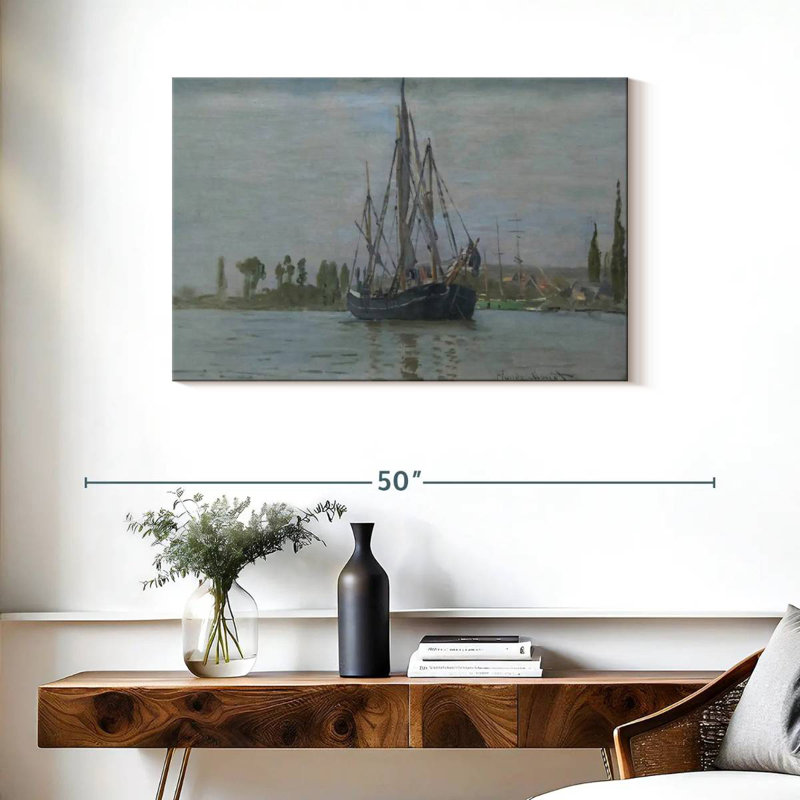 Mehar Anchored Chasse-Maree, 24" H x 36" W
