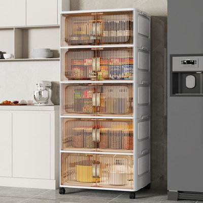 Collapsible Storage Bins With Lids