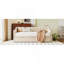 Lit de jour simple rembourré avec lit gigogne-369670002