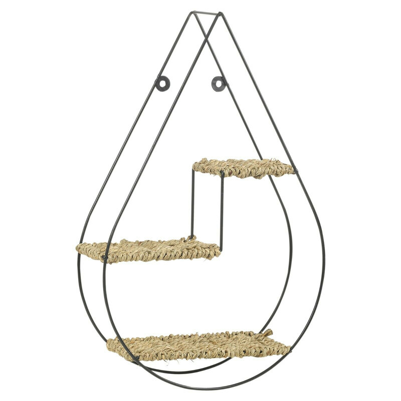 Giller 3 Piece Metal Accent Shelf