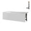 Streamline 60 in. x 30 in. Acrylic Right-Hand Drain Alcove Bathtub With External Drain-101698998