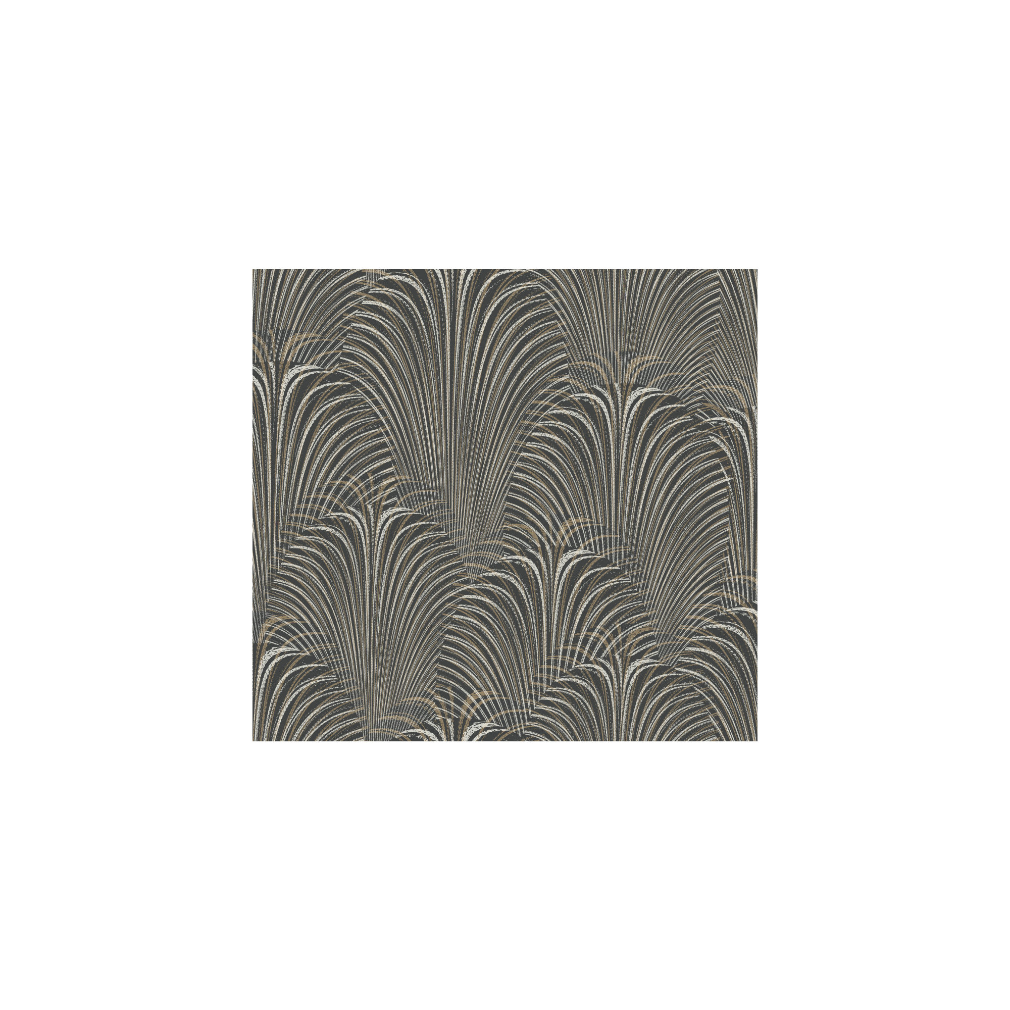 Bitner Abstract Double Roll, Black