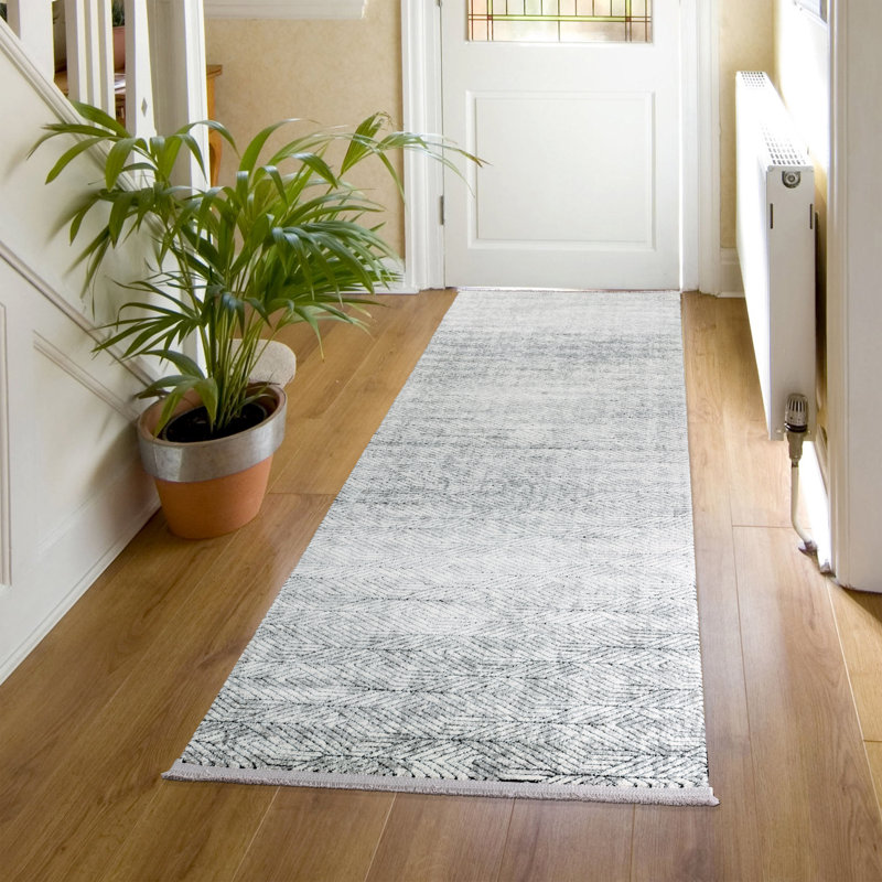 Machine Woven Grey Indoor Rug, Rectangle 160 x 230cm