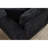 Corduroy Upholstered Sofa Lounge Chair with Removable Ottoman and Pillows-30853404-30323373
