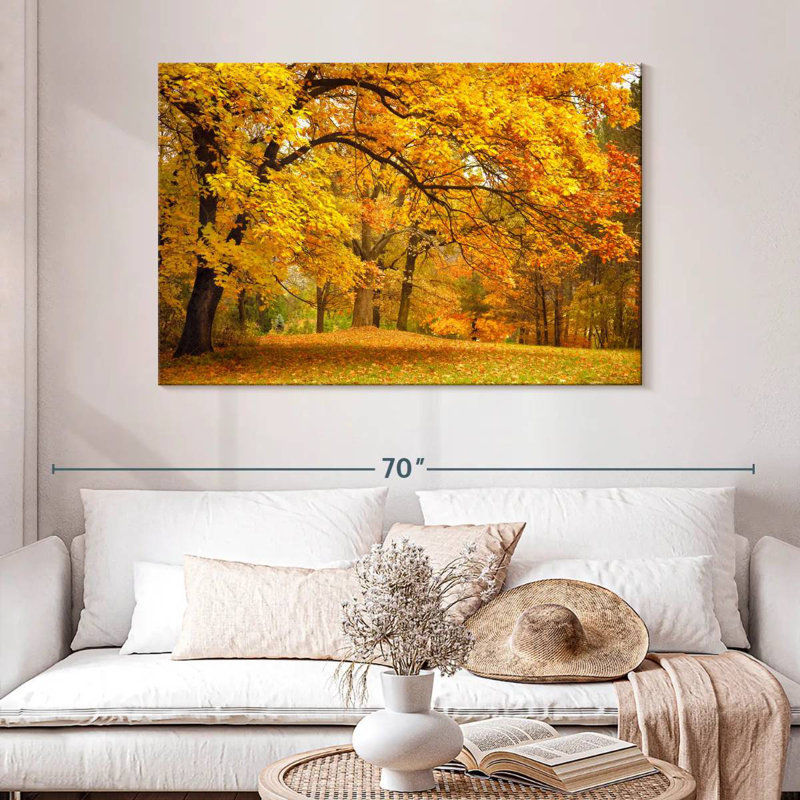 Feuillage d'automne Alvord, H 32 po x l 48 po