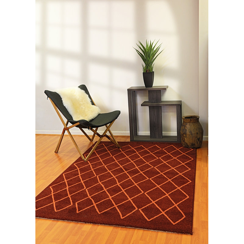 Santillanes Abstract Indoor Rug