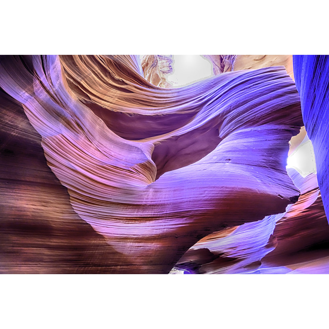 Lower Antelope Canyon Indian Face von JodiJacobson - Druck ohne Rahmen auf Leinwand