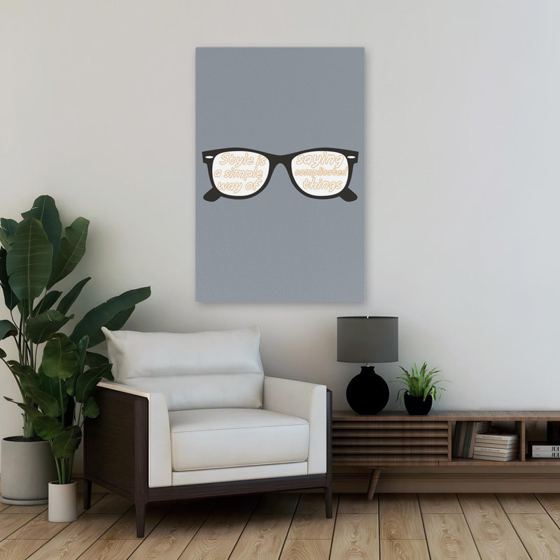 Verres - Art inspirant, H 36 po x l 24 po