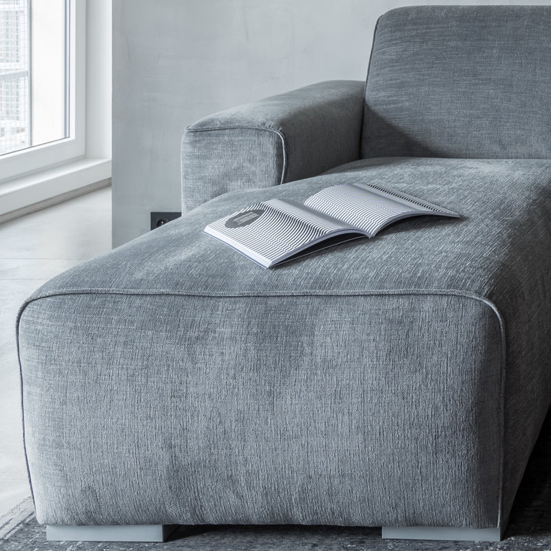 Upholstered L-Shaped Sectional Left Hand Facing