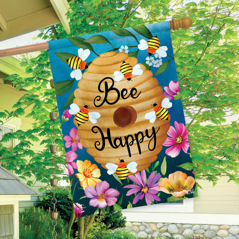 Drapeau «Happy Beehive House»