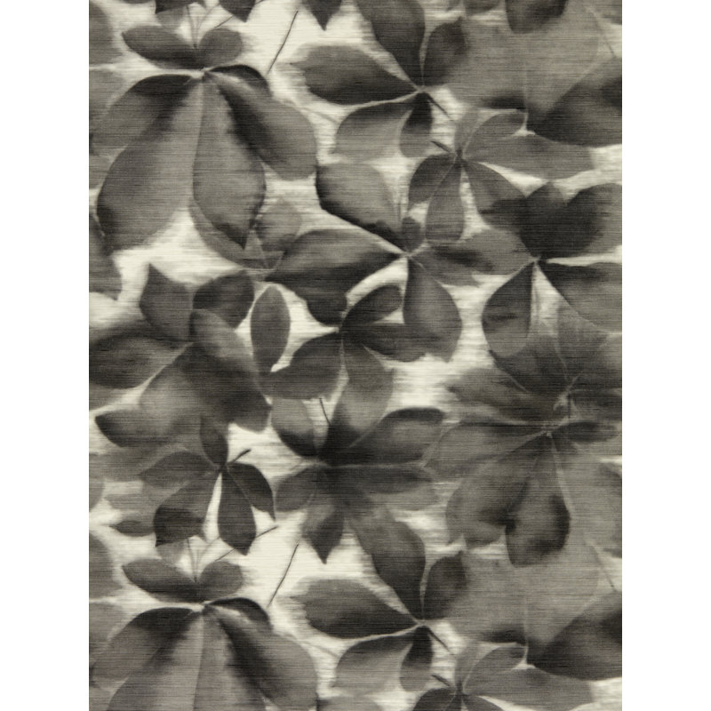 Grounded Wallpaper, Black Earth/Parchment