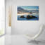 «Misty Morning On Cannon Beach» par Rick Berk, art mural en verre acrylique-810263609