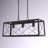 Aaniah 3-Light Dimmable Linear Chandelier-1262315307