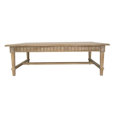 Fleur Solid Wood Coffee Table