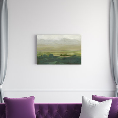 " Misty Valley I " by Ethan Harper Painting Print