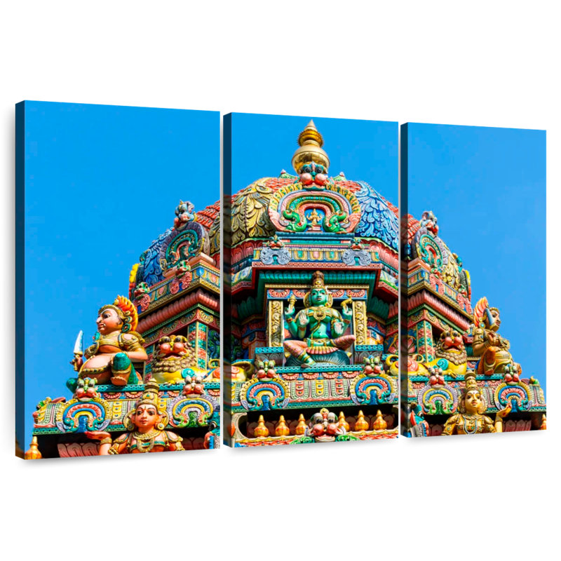 Rorry Ornate Sri Mariamman Temple, 48" H x 74" W