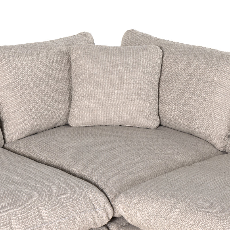 Stevie Modular Sectional, Gibson Wheat Polyester Blend