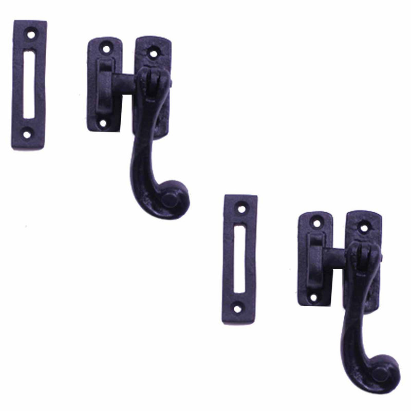 Loquet de porte en fer forgé lock window lock