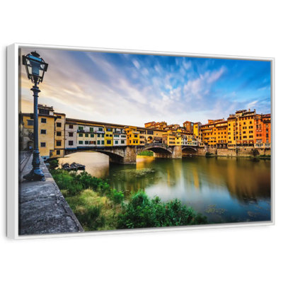 Ponte Vecchio, paysage fluvial