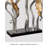 Luxury-sleek resin decorations