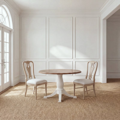 Cotswold Round Dining Table, Whitewash