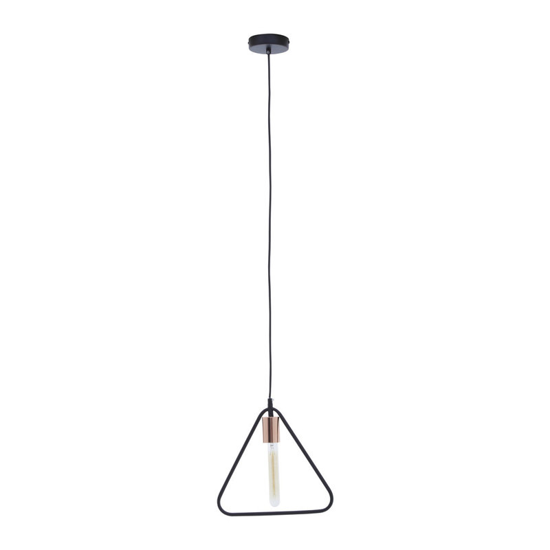Krull 1 - Light Black Bulb Pendant