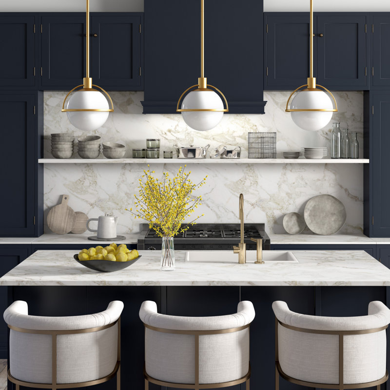 Chaviano 1 - Light Single Pendant, Brass