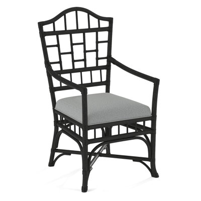 Chaise avec accoudoirs Chippendale