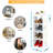 4 Pair Stackable Shoe Storage Cabinet