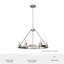Plafonnier lustre 6 lumières Hunter Saddlewood-101933624