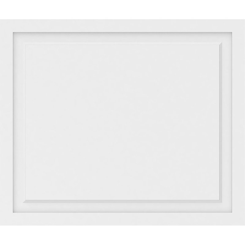 Harrison Raised Decorative Wall Panel, 32"H x 38"W x 0.63"D