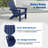 Catelynn HDPE Folding Adirondacks Chairs with Table (2 Chairs and 1 Table)-1699322914