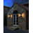 Merideth Outdoor Wall Sconce in Black-930438893