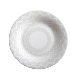 Missoni Bread And Butter Plate Zig Zag White Set 2 Pcs. Diam. 6"