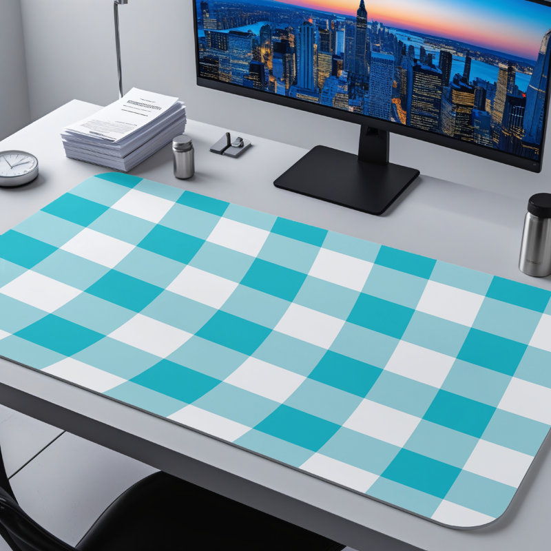 Polyester Desk Pad, 31.5x15.5