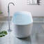 Baignoire de trempage autoportante en acrylique avec drain et trop-plein de 67 po, 92 gallons
